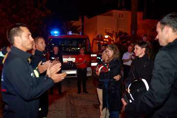 Emotivo adiós al bombero José Francisco Sánchez Cazón/TA.
